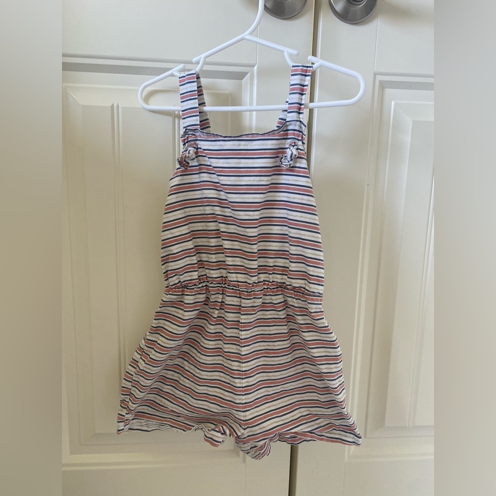 Girls Striped Romper - never worn